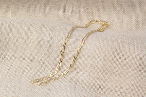 Figaro Chain Bracelet - 9ct Yellow Gold