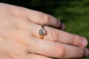 Eos Ring - 18ct Yellow Gold with 1.1ct Lab-Grown Diamond