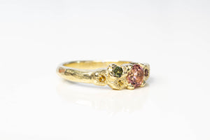 Stratus Ring - 9ct Yellow Gold with Tourmaline, Sapphires, Garnet and Citrine