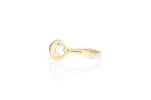 Pelagus Ring - 18ct Yellow Gold with Lab-Grown Diamond