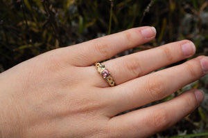 Stratus Ring - 9ct Yellow Gold with Tourmaline, Sapphires, Garnet and Citrine