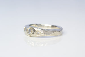 Hestia Ring - 9ct White Gold with Diamonds