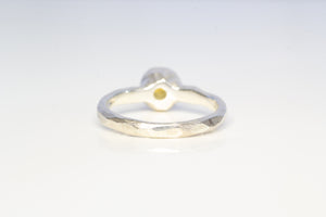 Neve Ring - Sterling Silver with Citrine