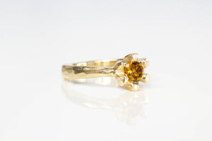 Sol Ring - 9ct Yellow Gold with Citrine