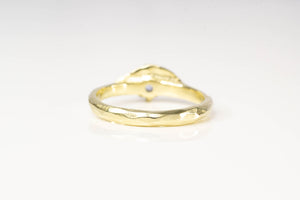 Cybele Ring - 14ct Yellow Gold with Ceylon Sapphire