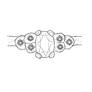 Oasis Ring with Diamonds - Made to Order