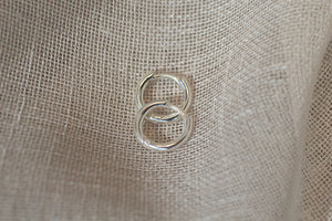 Round Profile Huggie Earrings - 12mm - Sterling Silver