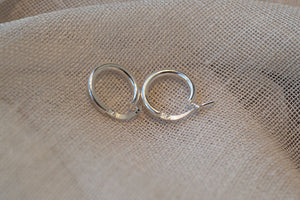 Hoop Earrings - 10mm - Sterling Silver
