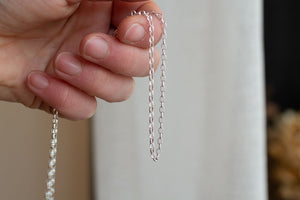 Belcher Necklace Chain - Sterling Silver