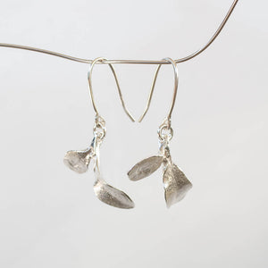 Seedling Drop Earrings - Sterling Silver