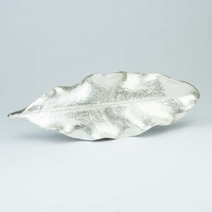 Tarata Leaf Brooch - Silver