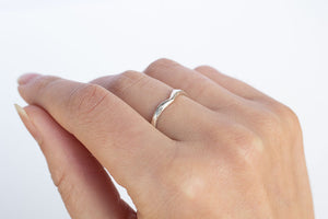 Peak Fitted Band - Sterling Silver