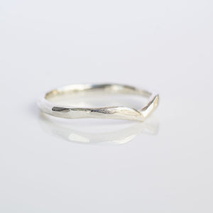 Peak Fitted Band - Sterling Silver