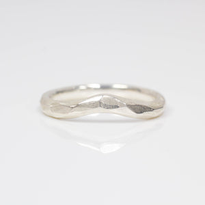 Terra Fitted Band - Sterling Silver