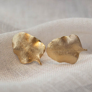 Red Beech Cufflinks - Gold Plated
