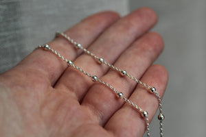 Convertible Keeper Chain - Sterling Silver