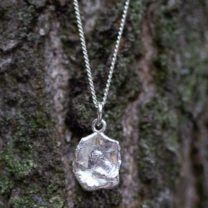 Water Drop Pendant - Sterling Silver