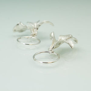 Waimea Hoop Earrings - Sterling Silver