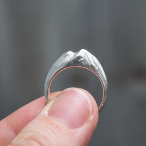 Mountain Ring - Sterling Silver