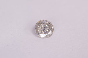 6.7mm 1.08 carat Round-Brilliant Salt & Pepper Diamond