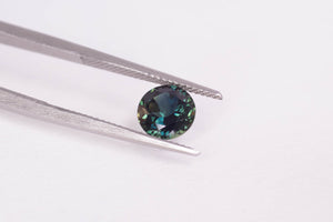 6.55mm 1.28 carat Round-Cut Sapphire