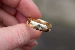 Constellation Band - Yellow Gold with Diamonds