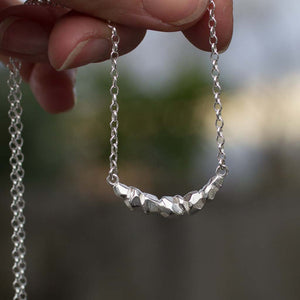Boulder Necklace - Sterling Silver