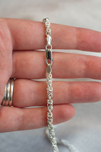 Byzantine Necklace Chain - Sterling Silver