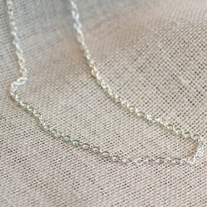 Round Cable Chain - Sterling Silver