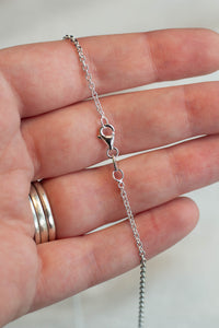 Round Cable Chain - Sterling Silver