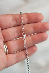 Round Belcher Chain - Sterling Silver