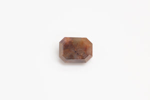 7.8 x 6mm 1.89 carat Emerald-Cut Salt and Pepper Dimaond